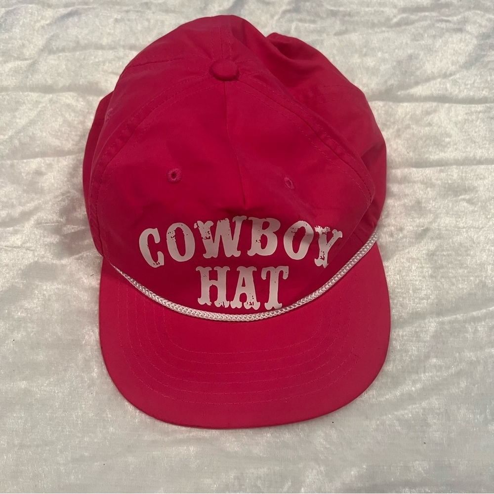 Pink Cowboy baseball Hat